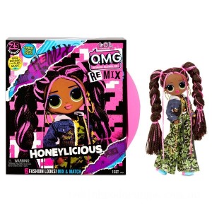 L.O.L. Surprise! O.M.G. Remix Honeylicious Fashion Doll - Clearance Sale