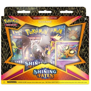 Pokémon Trading Card Game Shining Fates Mad Party Pin Collection Assortment - Styles Vary - Clearance Sale