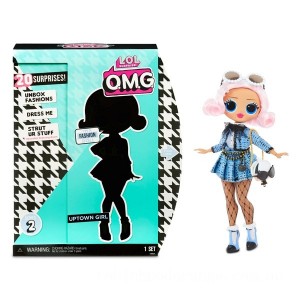 L.O.L. Surprise! O.M.G. Uptown Girl Fashion Doll with 20 Surprises - Clearance Sale