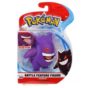 Pokémon  Gengar 11cm Battle Feature Figure - Clearance Sale
