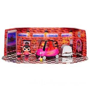 L.O.L. Surprise! Furniture BB Auto Shop and Spice Doll - Clearance Sale