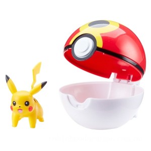 Pokémon Clip 'n' Go Pokéball Pikachu - Clearance Sale