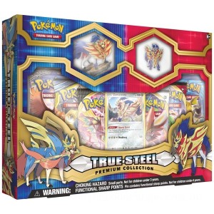Pokémon Trading Card Game: True Steel Premium Collection Assortment - Clearance Sale