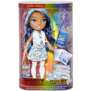 Rainbow High Rainbow Surprise 14 Inch doll – Blue Skye Doll with DIY Slime Fashion - Clearance Sale