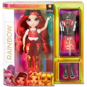 Rainbow High Ruby Anderson – Red Fashion Doll with 2 Outfits - Clearance Sale