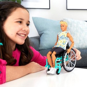 Barbie Ken Doll 167 with Wheelchair - Clearance Sale