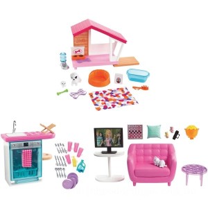 Barbie Indoor Furniture Assortment - Clearance Sale