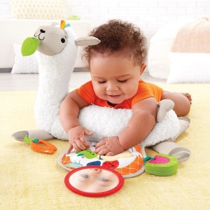 Fisher-Price Grow-with-Me Tummy Time Llama - Clearance Sale