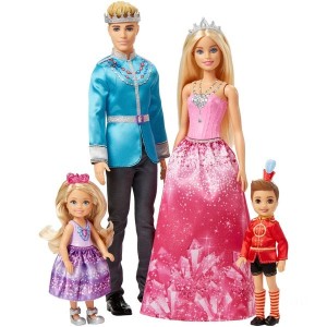 Barbie Dreamtopia 4 Doll Set - Clearance Sale