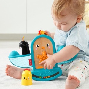Fisher-Price Stack and Rattle Birdie Activity Toy - Clearance Sale