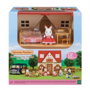 Sylvanian Families Red Roof Cosy Cottage Starter Home - Clearance Sale