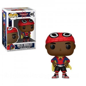 Marvel Spider-Man into the Spiderverse Miles with Cape Pop! Vinyl Figure - Clearance Sale