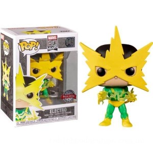 Marvel 80th Electro First Appearance EXC Funko Pop! Vinyl - Clearance Sale