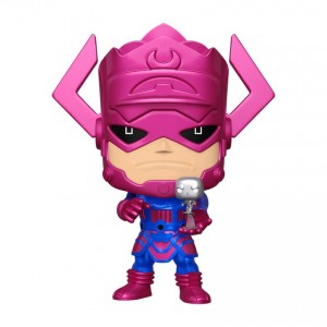 PX Previews Marvel Galactus with Silver Surfer EXC 10&quot; Metallic Funko Pop! Vinyl - Clearance Sale