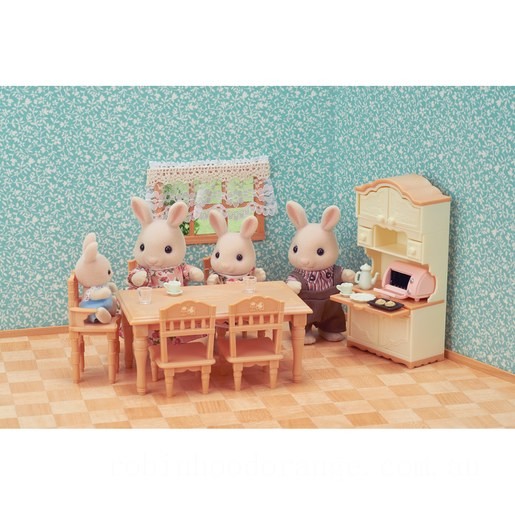 Sylvanian Families Dining Room Set - Clearance Sale
