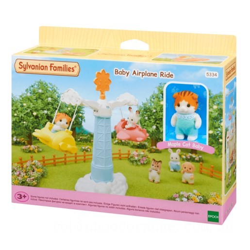 Sylvanian Families Baby Airplane Ride - Clearance Sale