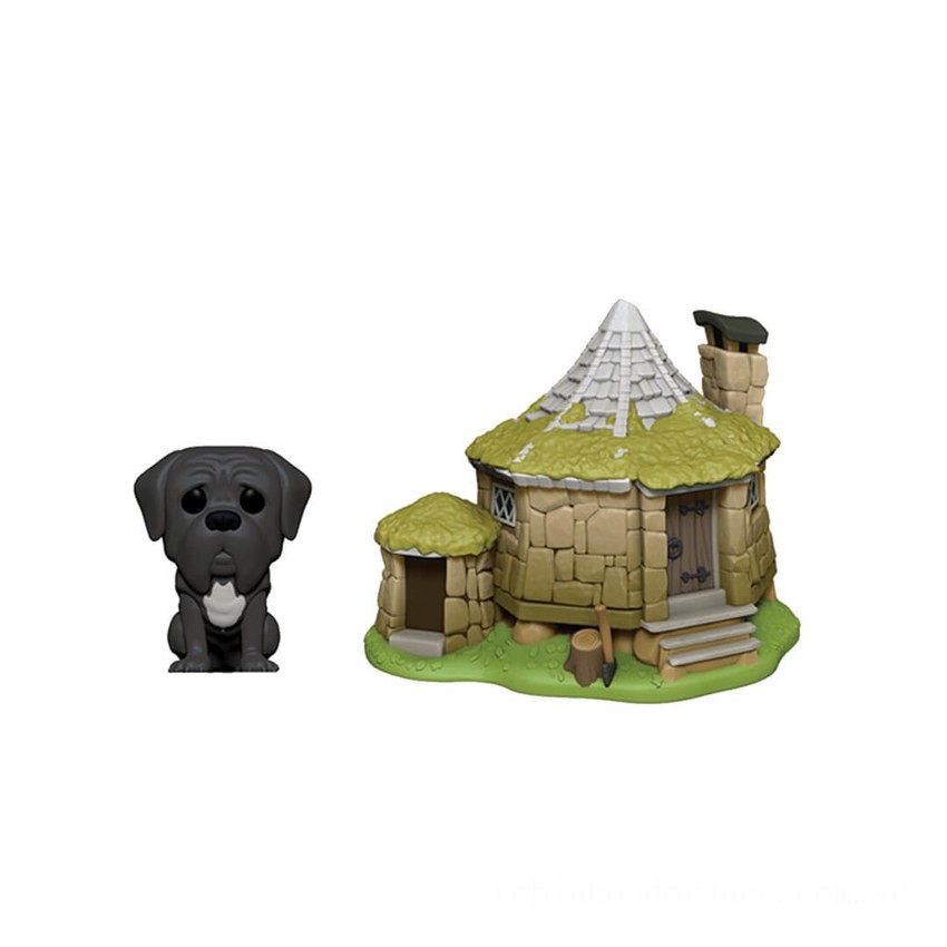 Harry Potter Hagrid's Hut with Fang Funko Pop! Town - Clearance Sale