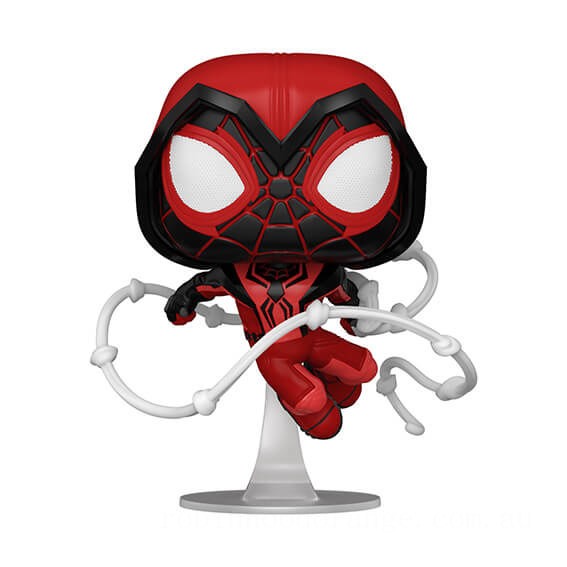 Marvel Spiderman Miles Morales Red Suit Pop! Vinyl - Clearance Sale