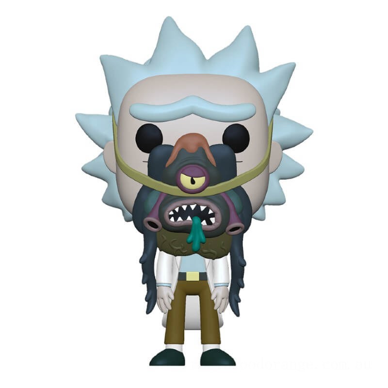Rick and Morty Rick with Glorzo Pop! Vinyl Figure - Clearance Sale