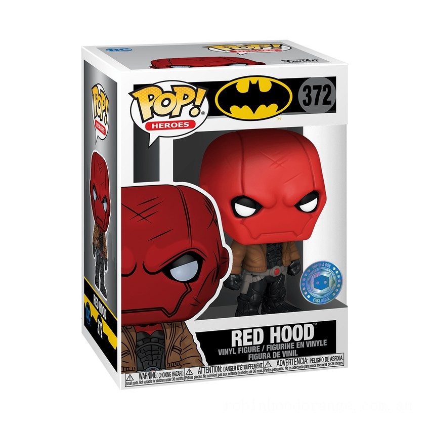 PIAB EXC DC Comics Red Hood Jason Todd Funko Pop! Vinyl - Clearance Sale