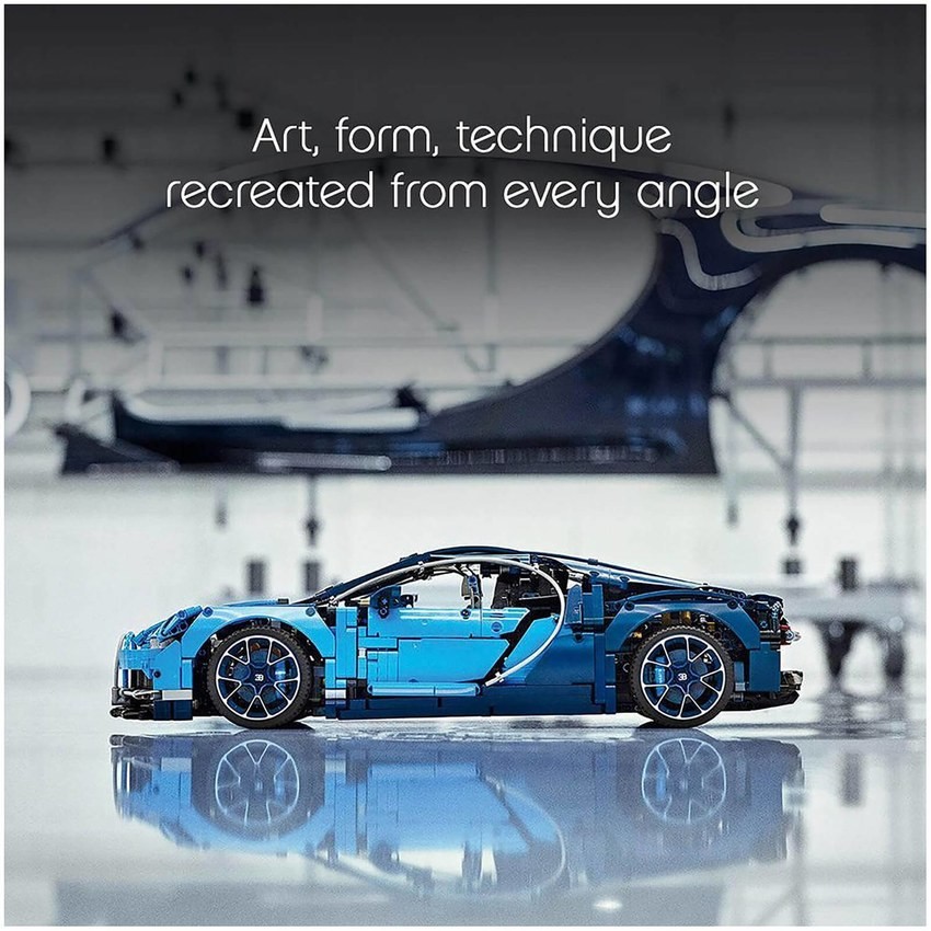 LEGO Technic: Bugatti Chiron Sports Race Car Model (42083) - Clearance Sale