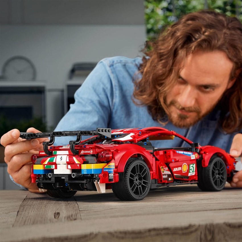 LEGO Technic: Ferrari 488 GTE “AF Corse #51” Car Set (42125) - Clearance Sale
