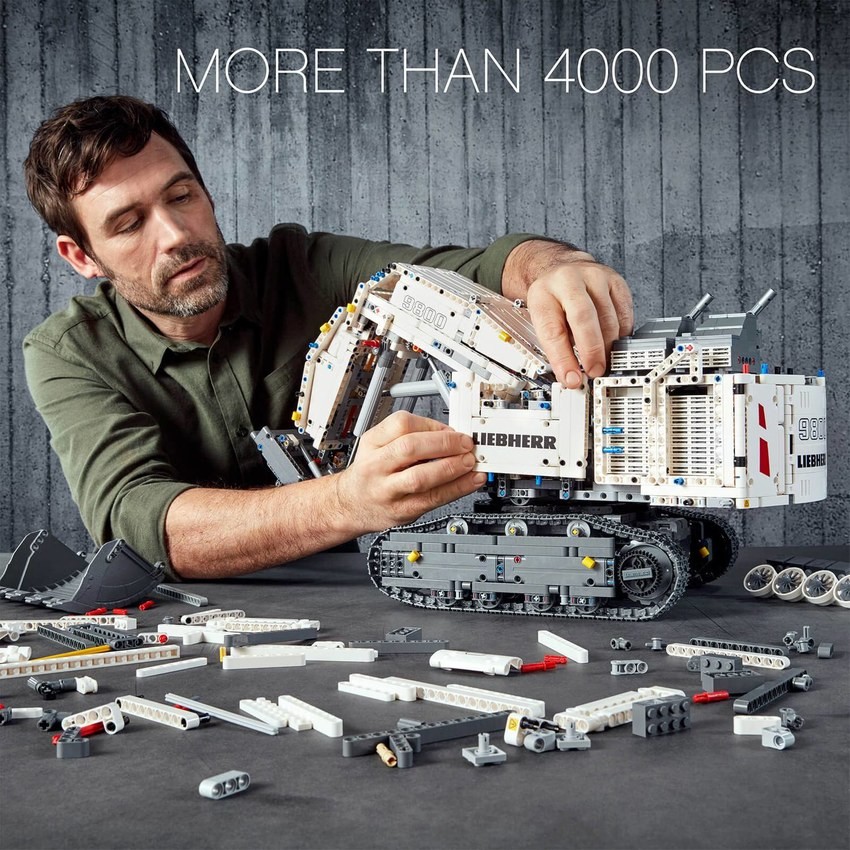 LEGO Technic: Control+ Liebherr R 9800 Excavator Set (42100) - Clearance Sale