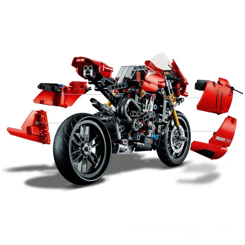 LEGO Technic: Ducati Panigale V4 R Motorbike Model Set (42107) - Clearance Sale