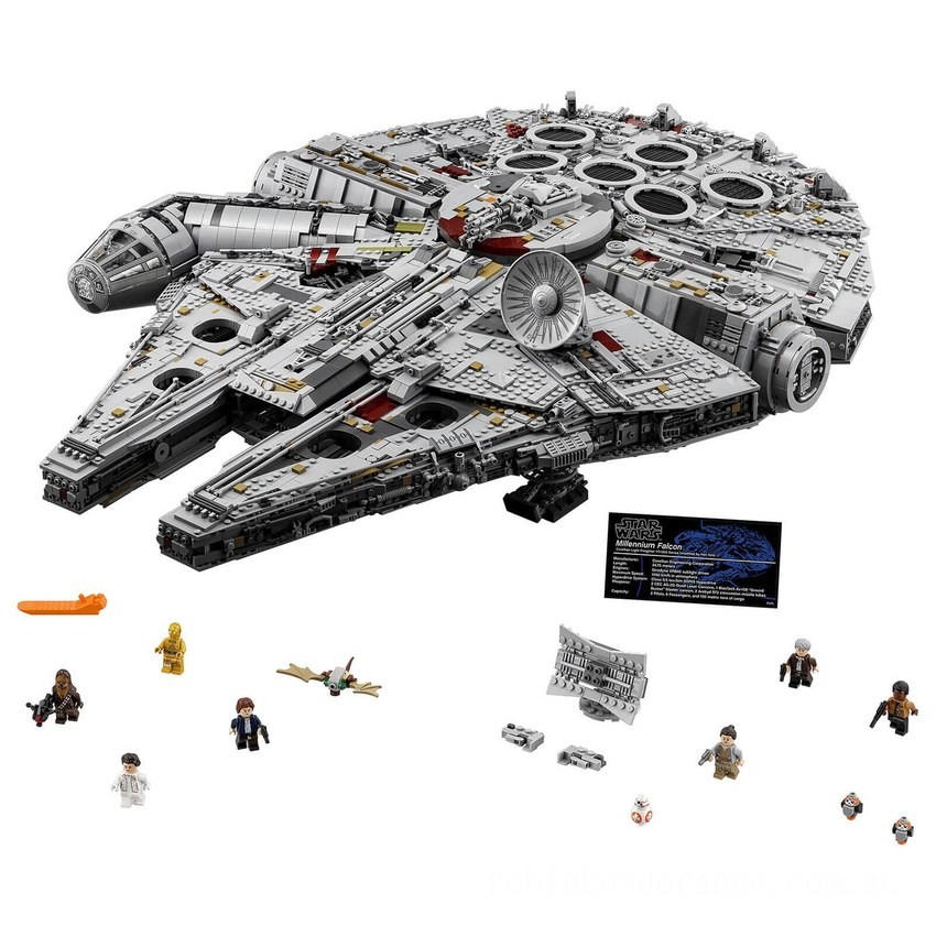 LEGO Star Wars Millennium Falcon Collector Series Set (75192) - Clearance Sale