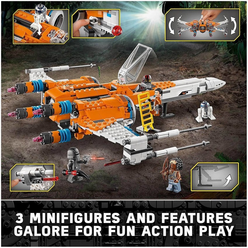 LEGO Star Wars: Poe Dameron's X-wing Fighter Playset (75273) - Clearance Sale