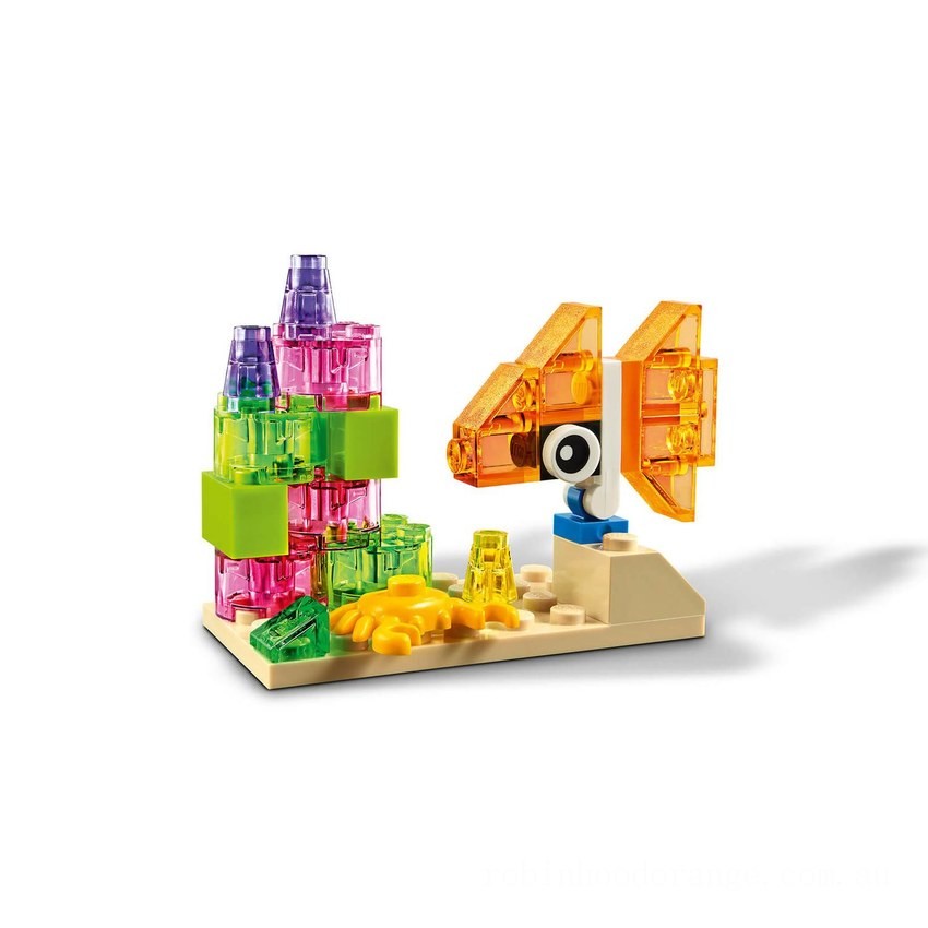 LEGO Classic: Creative Transparent Bricks Medium Set (11013) - Clearance Sale