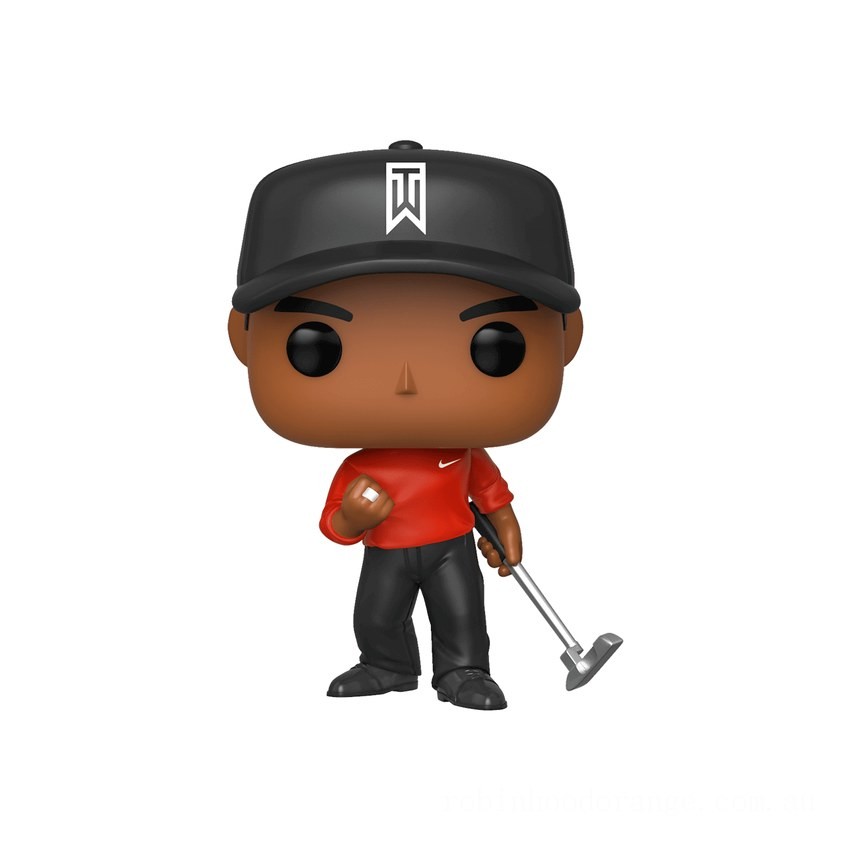 Tiger Woods (Red Shirt) Funko Pop! Vinyl - Clearance Sale