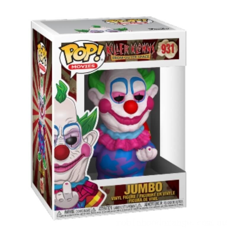 Killer Klowns from Outer Space Jumbo Funko Pop! Vinyl - Clearance Sale