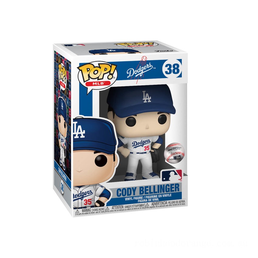 MLB Dodgers Cody Bellinger Funko Pop! Vinyl - Clearance Sale