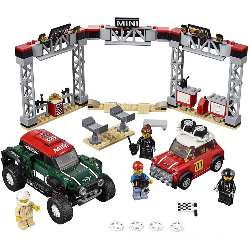 LEGO Speed Champions: Mini Cooper Rally &amp; Buggy Car Toys (75894) - Clearance Sale