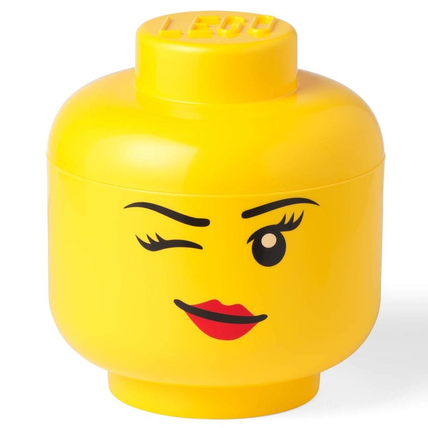 LEGO Storage Head Winky Small - Clearance Sale