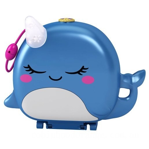 Polly Pocket Micro Narwhal Compact - on Sale