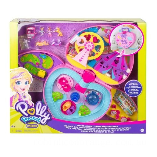 Polly Pocket Micro Tiny Is Mighty Backpack Playset - on Sale
