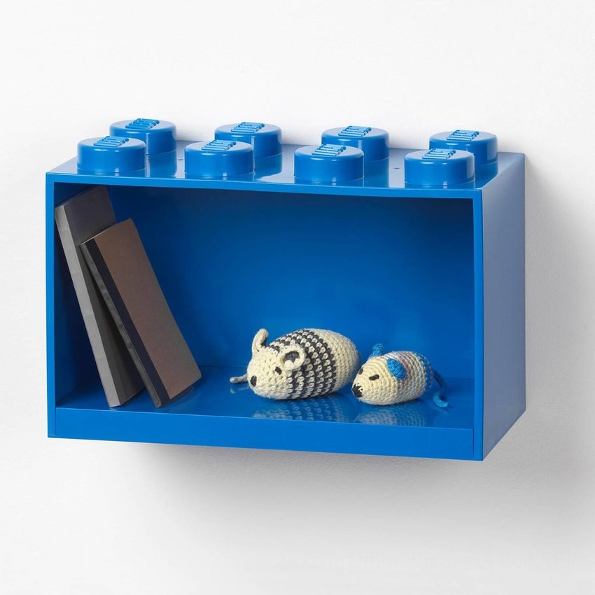 LEGO Storage Brick Shelf 8 - Blue - Clearance Sale