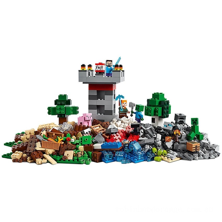 LEGO Minecraft: The Crafting Box 3.0 Fortress Farm Set (21161) - Clearance Sale