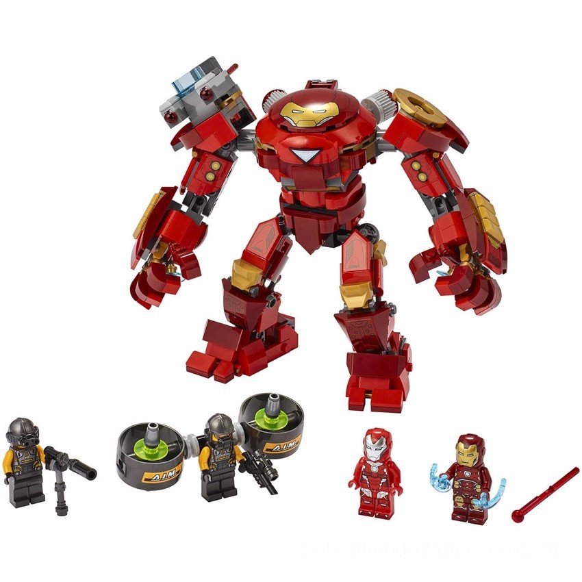 LEGO Marvel Iron Man Hulkbuster vs. A.I.M. Agent Toy (76164) - Clearance Sale