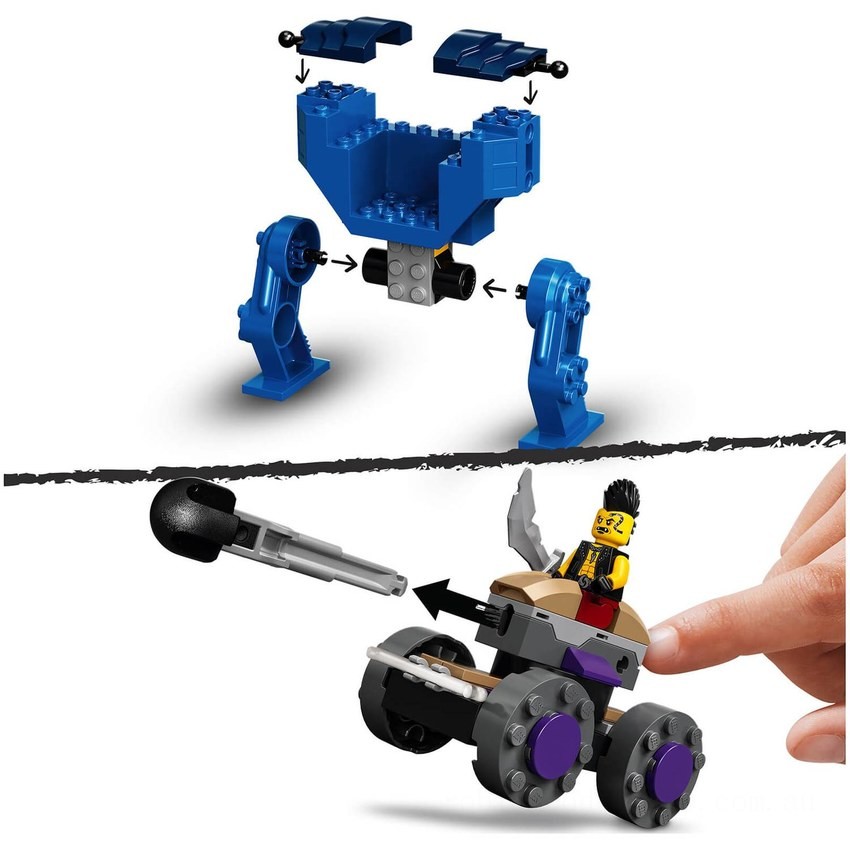 LEGO NINJAGO: Legacy Jay’s Electro Mech Toy (71740) - Clearance Sale