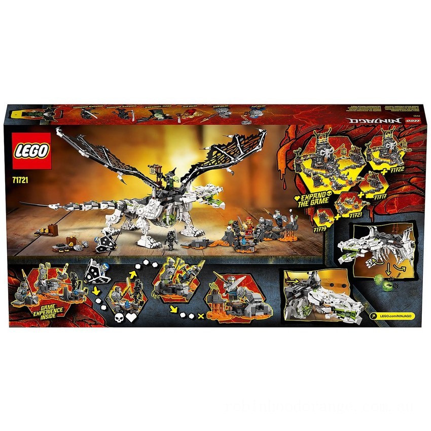 LEGO NINJAGO: Skull Sorcerer's Dragon Board Game Set (71721) - Clearance Sale