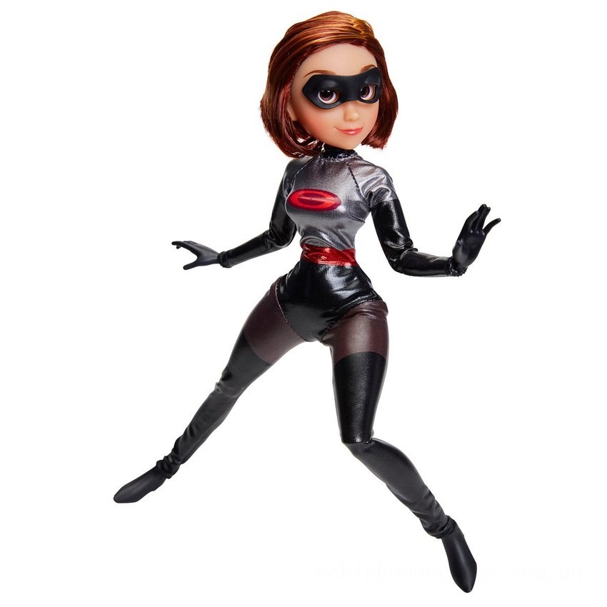 Disney Pixar Incredibles Black Outfit Costumed Action Figure - Elastigirl - Clearance Sale