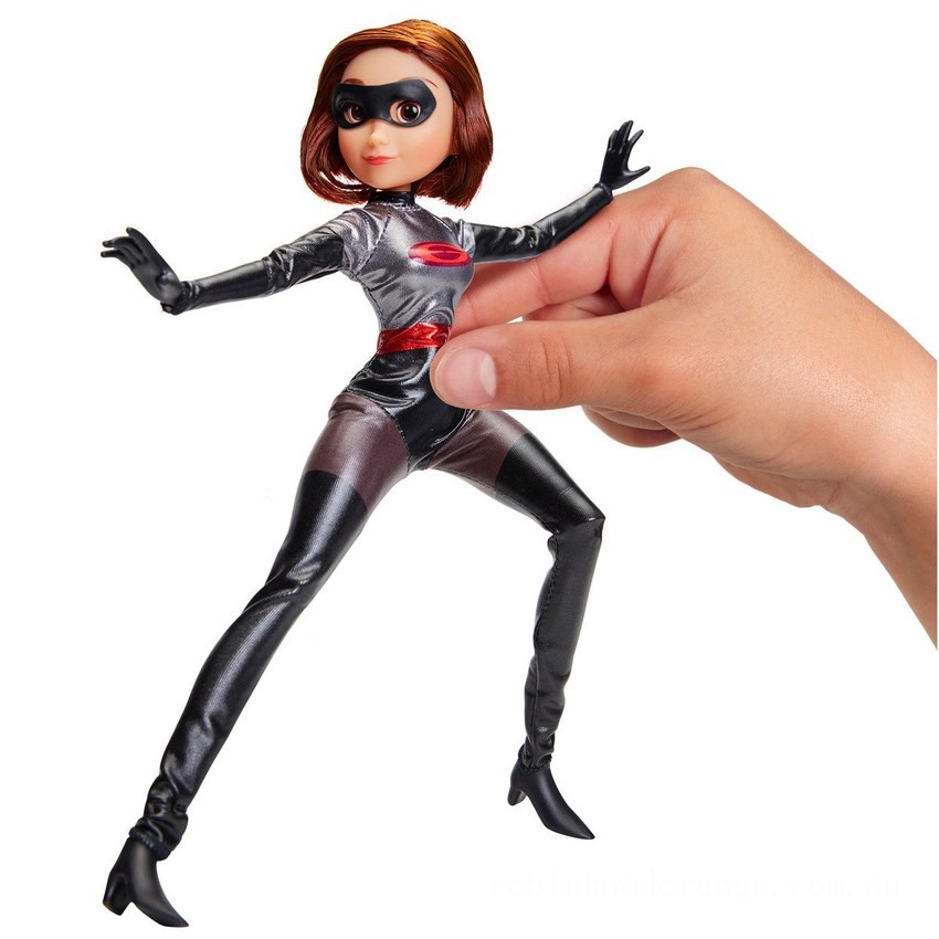 Disney Pixar Incredibles Black Outfit Costumed Action Figure - Elastigirl - Clearance Sale