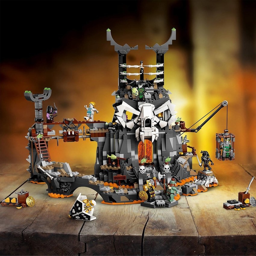 LEGO NINJAGO: Skull Sorcerer’s Dungeons Board Game Set (71722) - Clearance Sale