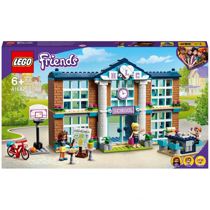 LEGO Friends Heartlake City School Construction Toy (41682) - Clearance Sale