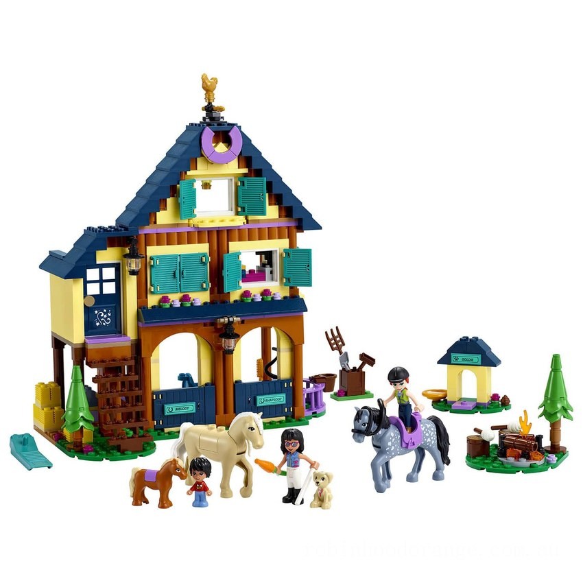 LEGO Friends Forest Horseback Riding Center Set (41683) - Clearance Sale