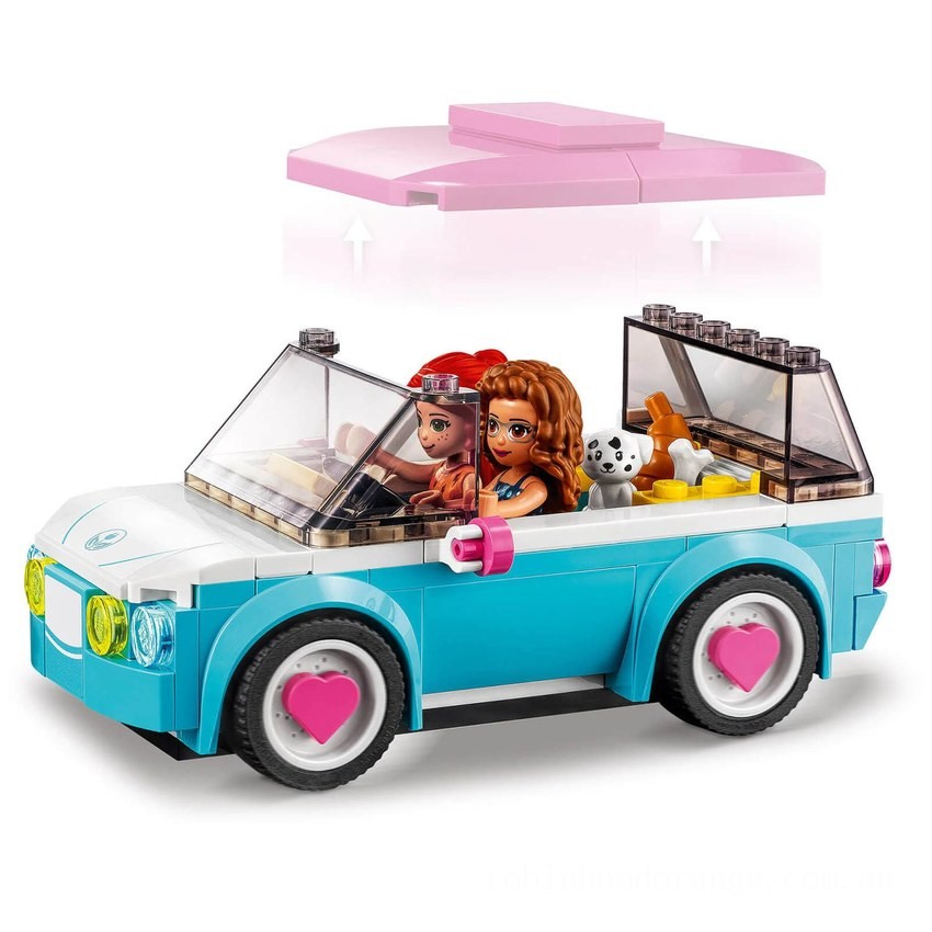 LEGO Friends: Olivia's Electric Car Toy Eco Playset (41443) - Clearance Sale