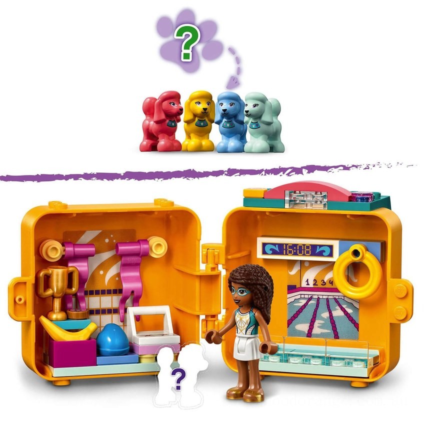 LEGO Friends Andrea's Swimming Cube Toy (41671) - Clearance Sale